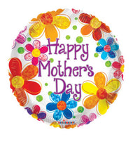 18” Mother’s Day Colorful Daisies Balloon