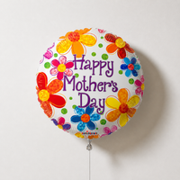 18” Mother’s Day Colorful Daisies Balloon
